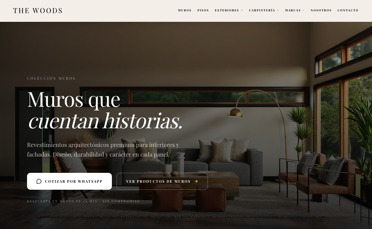 Hero de la colección de muros con el título "Muros que cuentan historias"